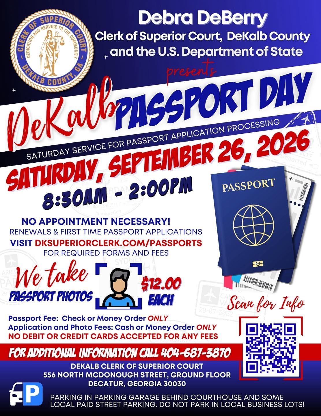dekalb passport day 2026